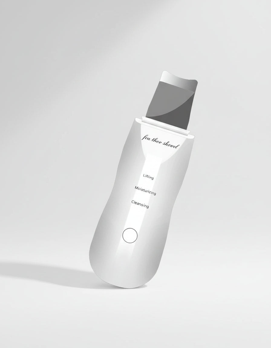 Spatule Peeling Ultrasonique – Nettoyage en Profondeur &amp; Éclat du Visage