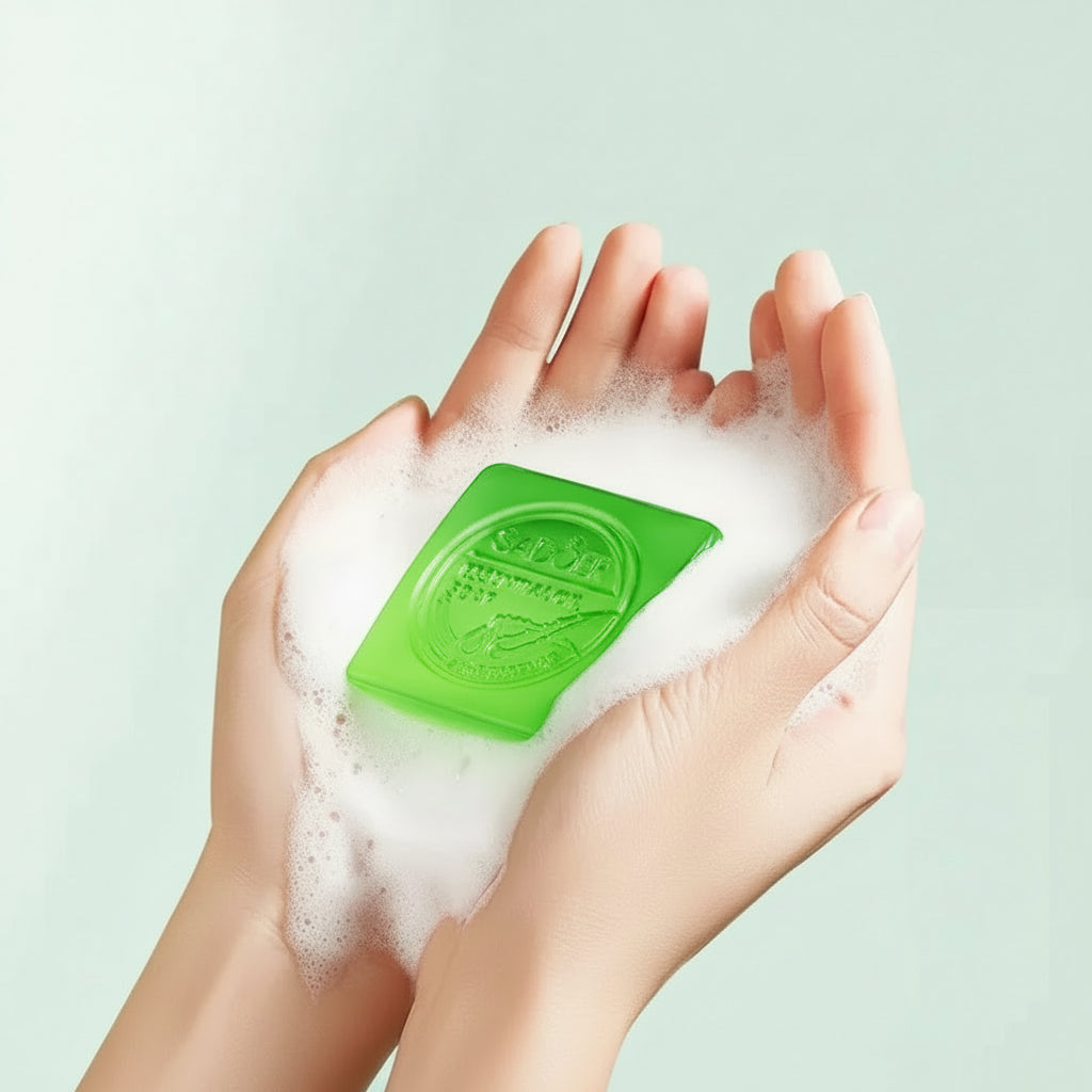 Savon Nettoyant Doux à l’Aloe Vera – Peau Lisse & Hydratée