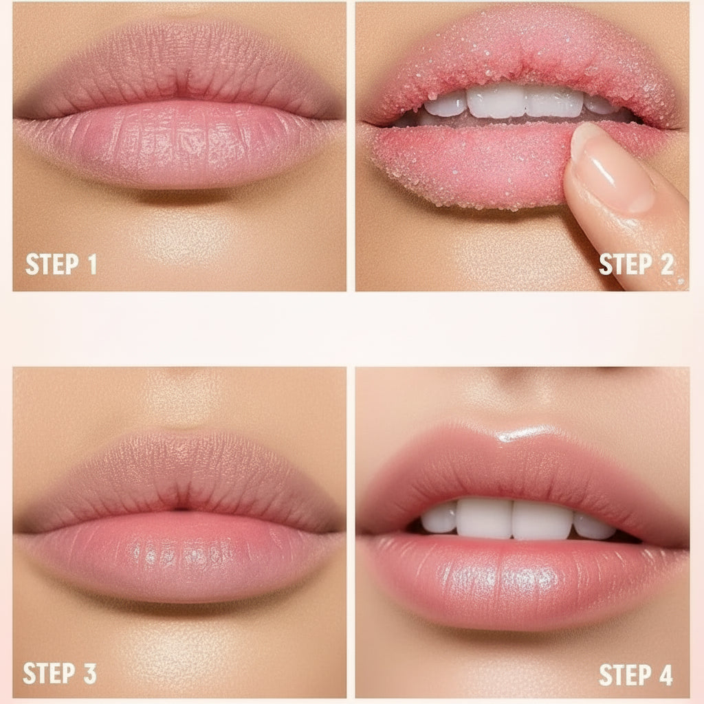 Gommage Lèvres aux Fruits – Exfoliant & Hydratant